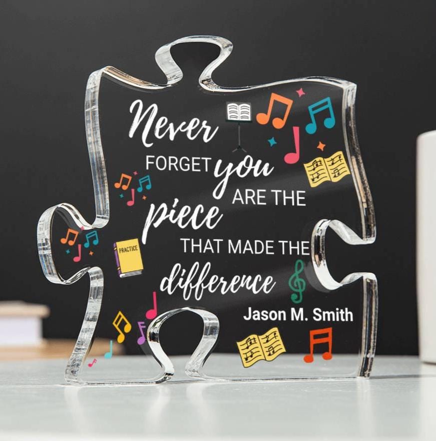 Personalized Music Appreciation Gift – Choir Teacher Gift