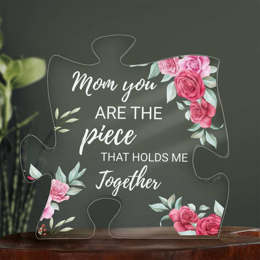 Personalized Mom Gift Acrylic Puzzle – Mothers Day Gift