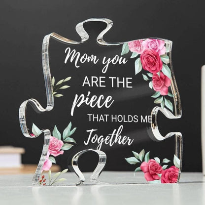 Personalized Mom Gift Acrylic Puzzle – Mothers Day Gift – view 3