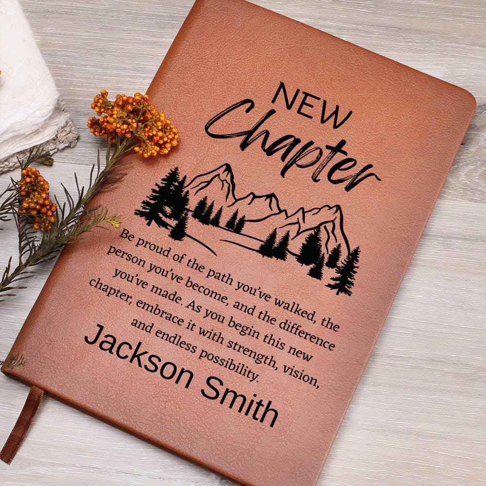 New Chapter Personalized Journal – Retirement Gift