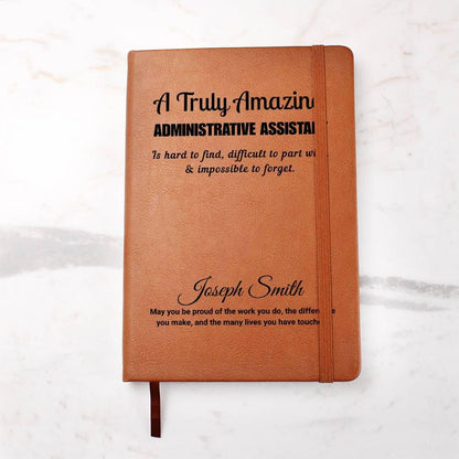 Personalized Administrative Assistant Journal – Gift for Admin – view 4