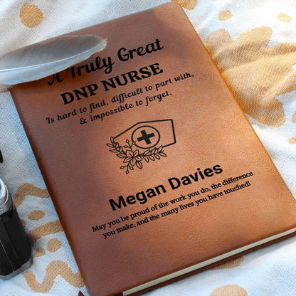 DNP Nurse Personalized Journal – Graduation Gift for Dnp Nurse – view 6