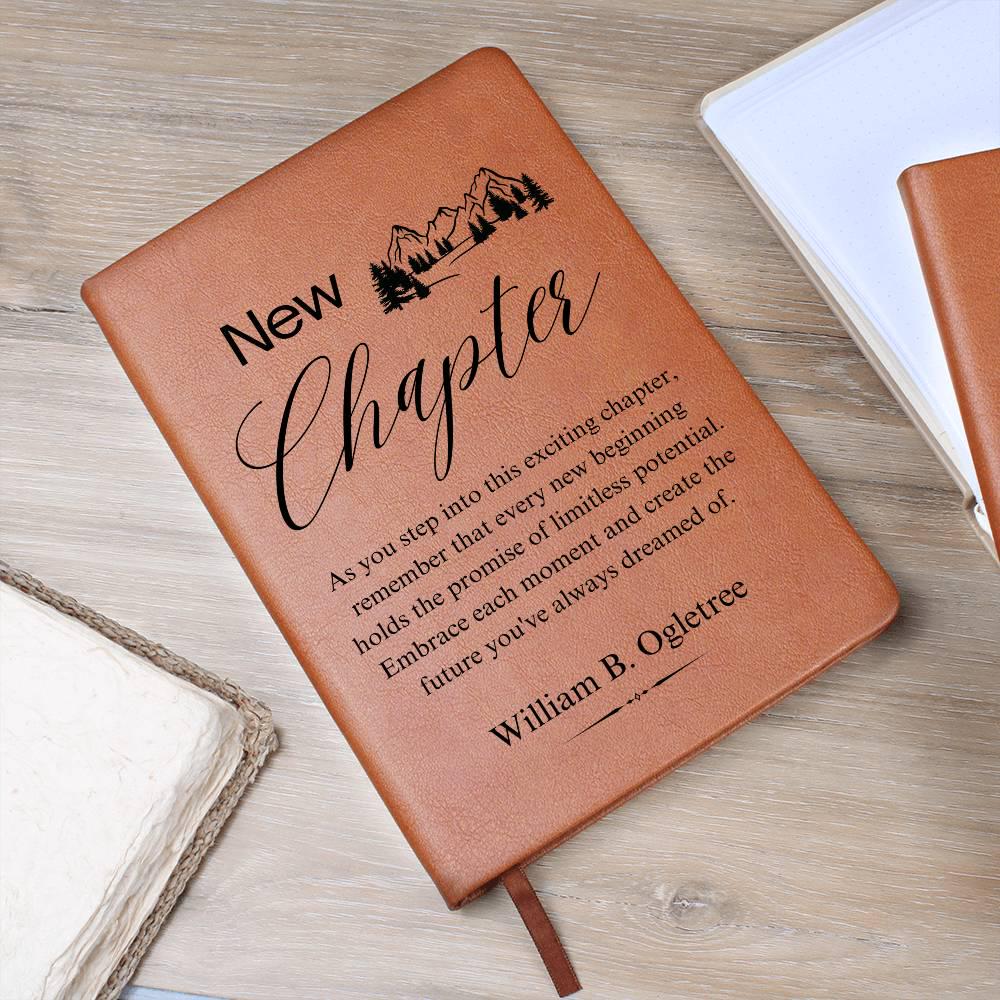 Personalized New Chapter Journal – Retirement Gift – view 10