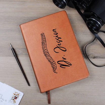Personalized Chiropractor Leather Journal – Gift for Chiropractor – view 9