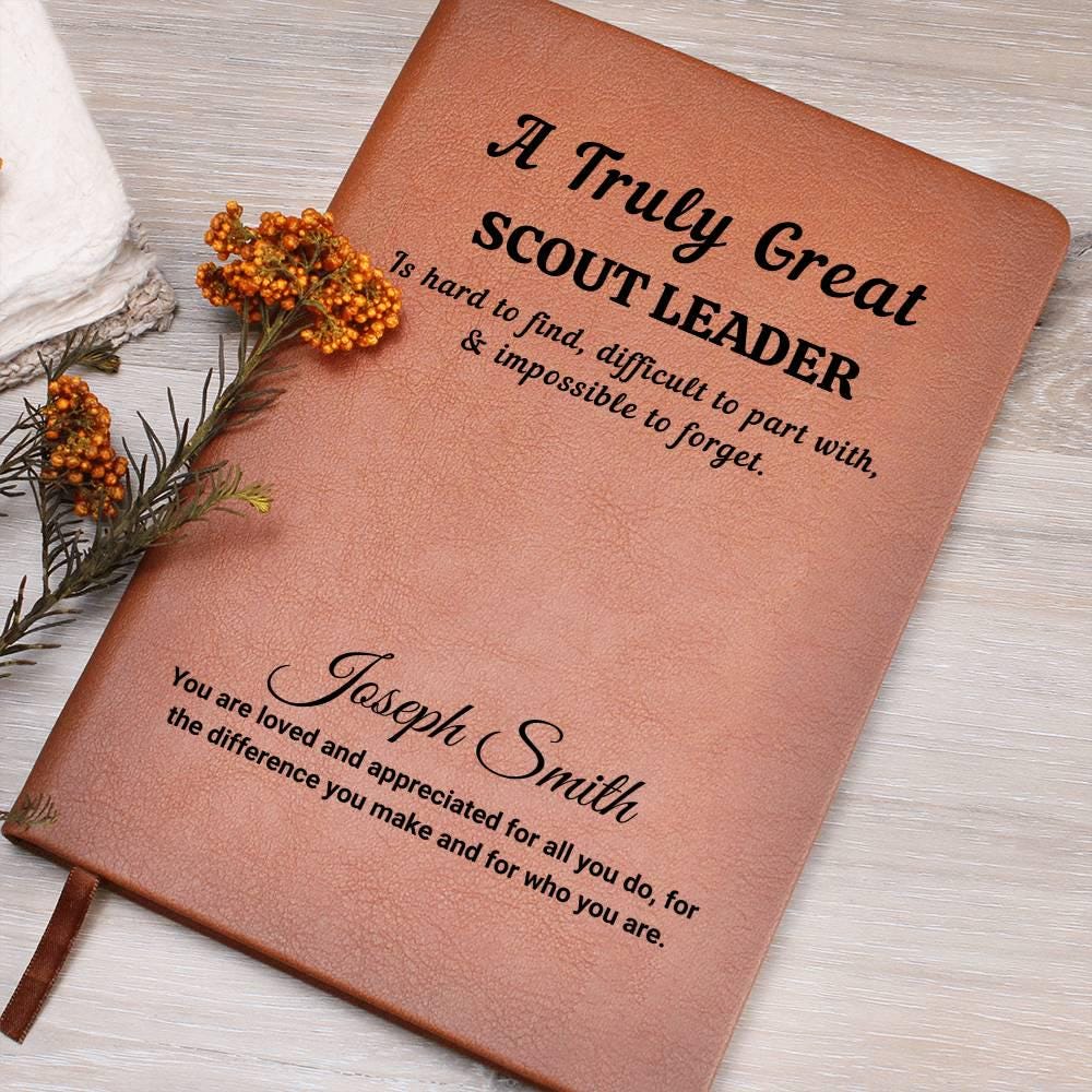 Personalized Scout Leader Gift