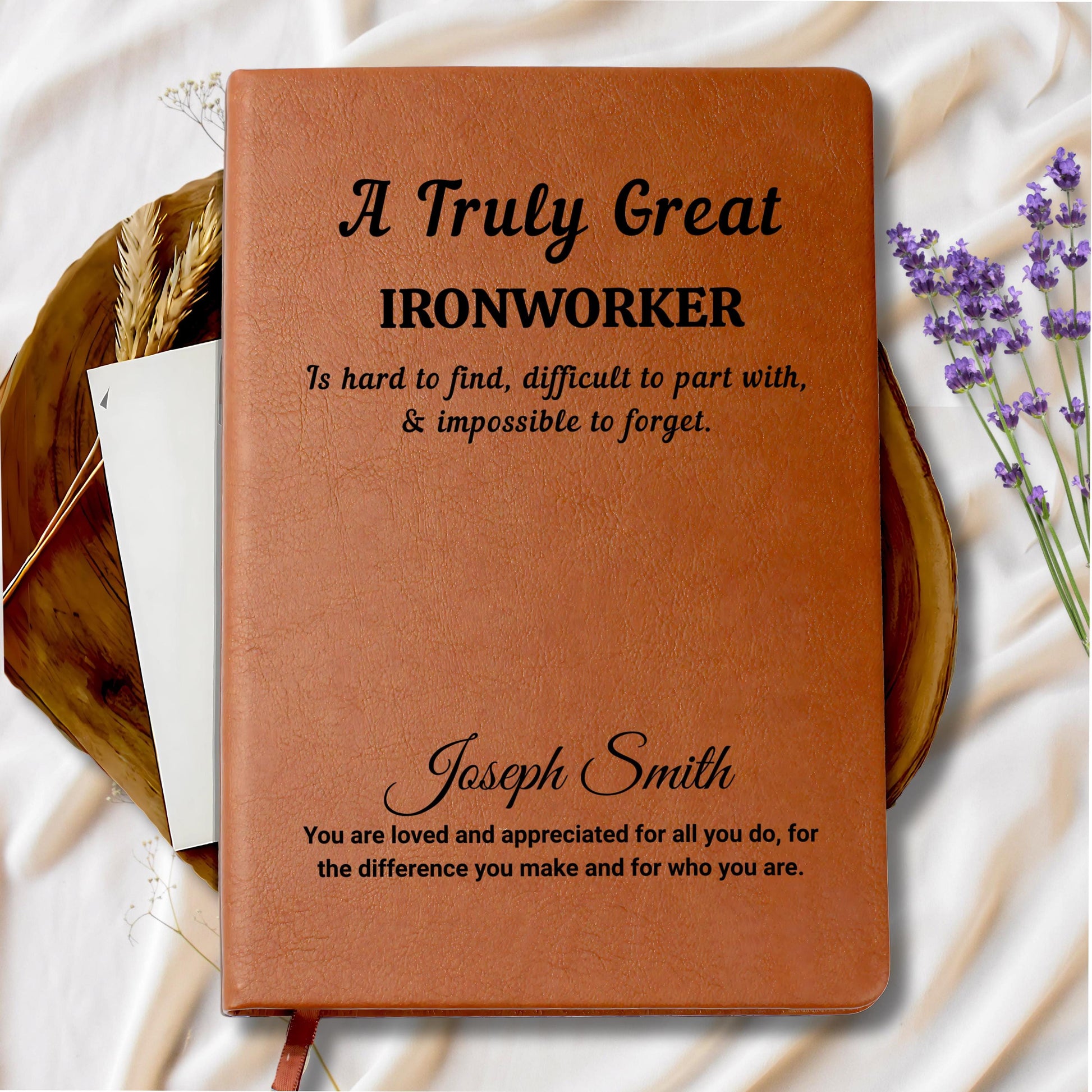 Personalized Ironworker Gift – or Appreciation Gift