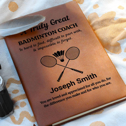 Personalized Badminton Coach Gift – view 8