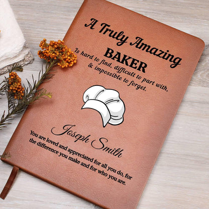 Personalized Baker Gift Journal – Appreciation Gift