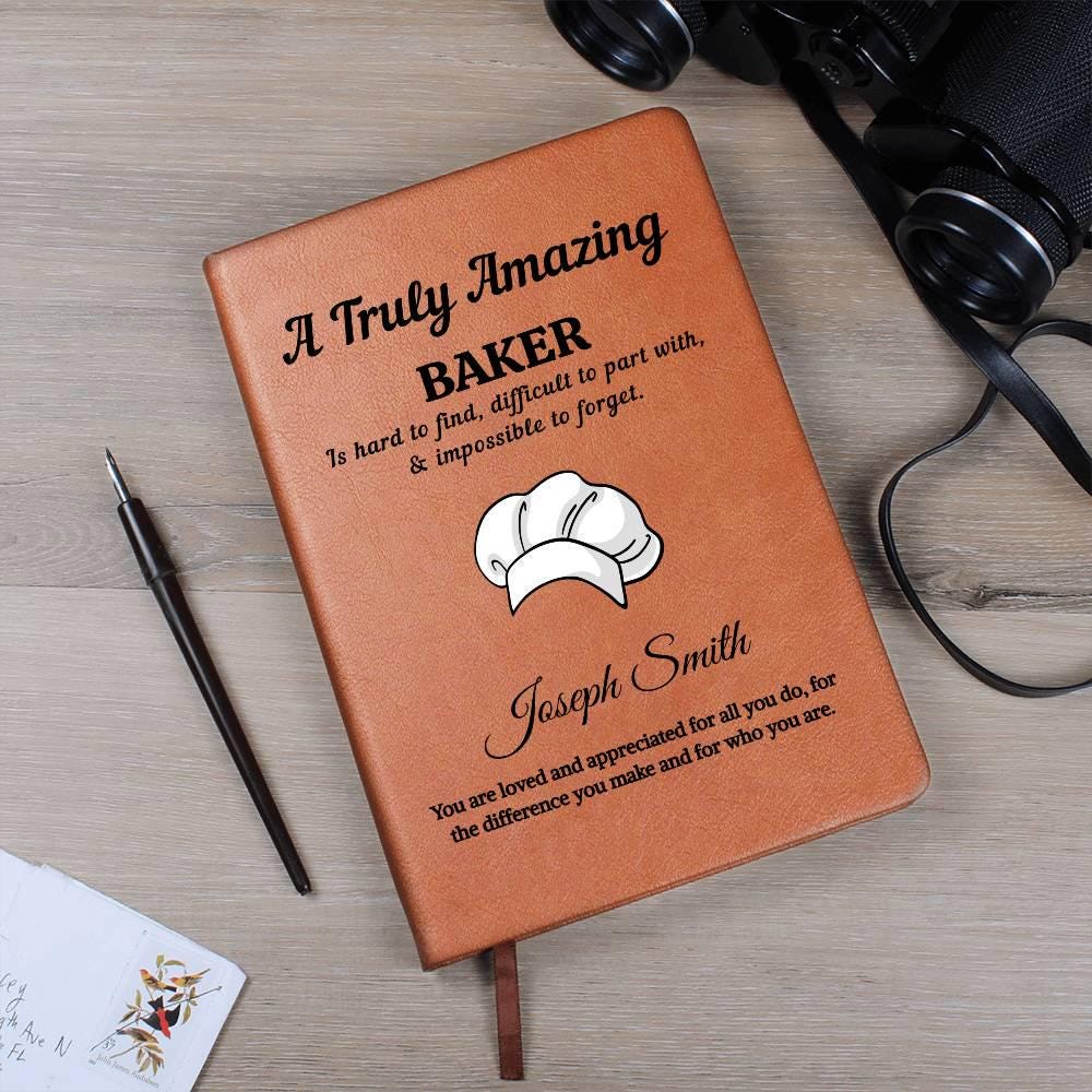Personalized Baker Gift Journal – Appreciation Gift – view 2