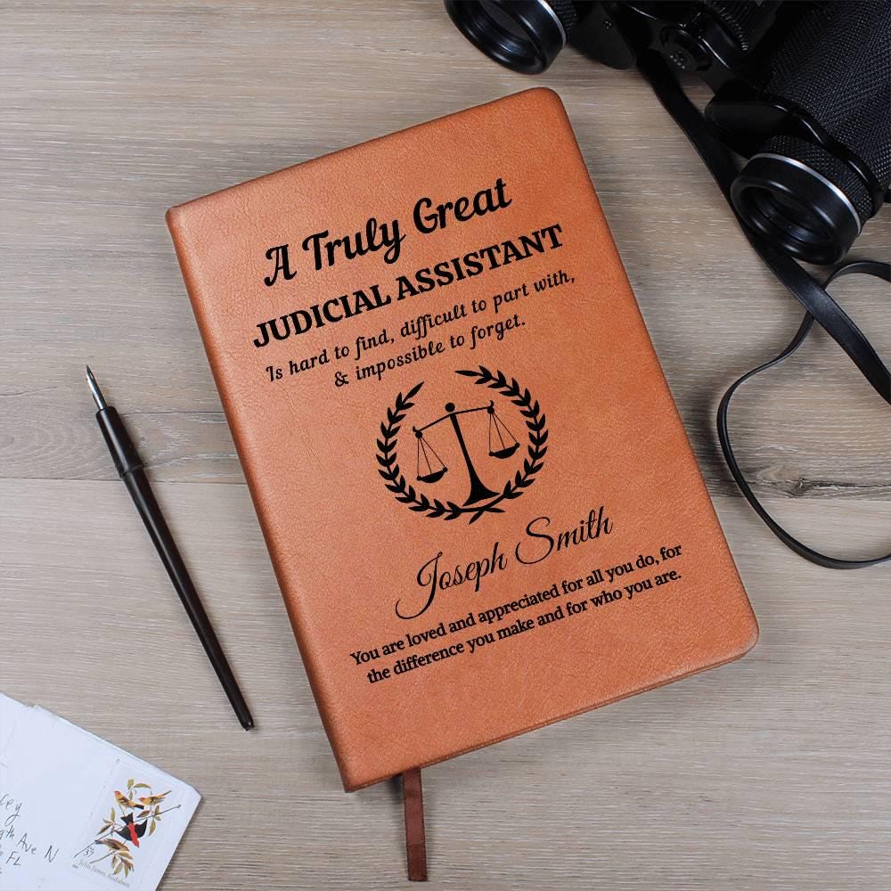 Personalized Judicial Assistant Gift – Law Firm Gift – view 3