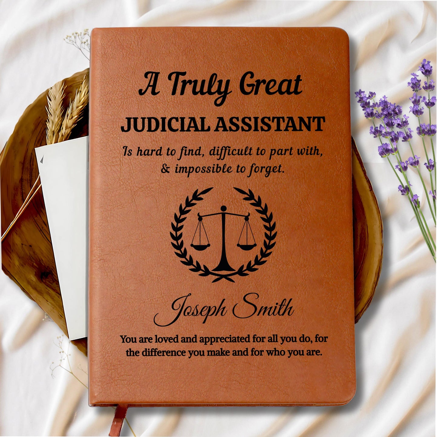Personalized Judicial Assistant Gift – Law Firm Gift – view 9