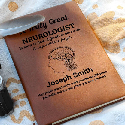 Neurologist Personalized Journal – Brain Doctor Gift – view 9