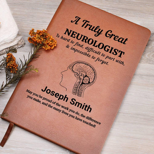 Neurologist Personalized Journal – Brain Doctor Gift