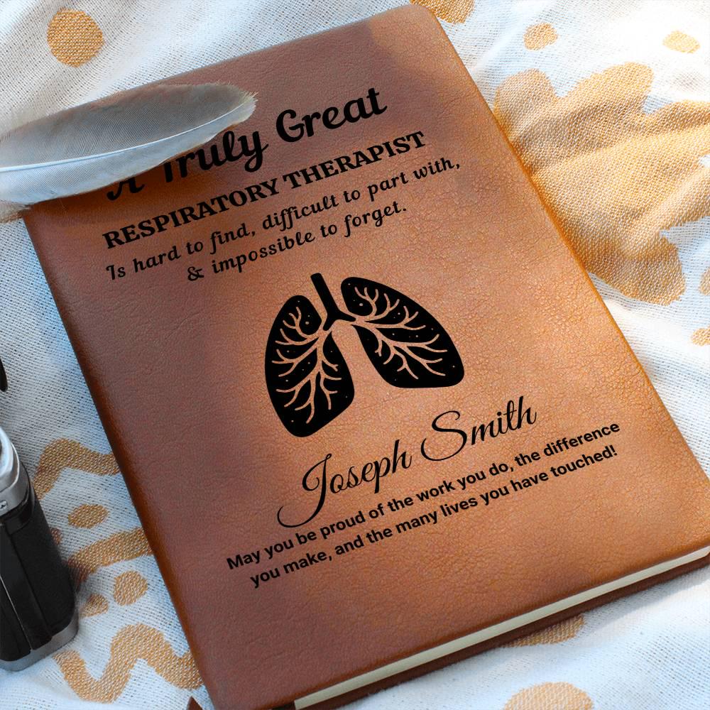 Respiratory Therapist Gift Personalized Journal – Christmas Gift – view 8