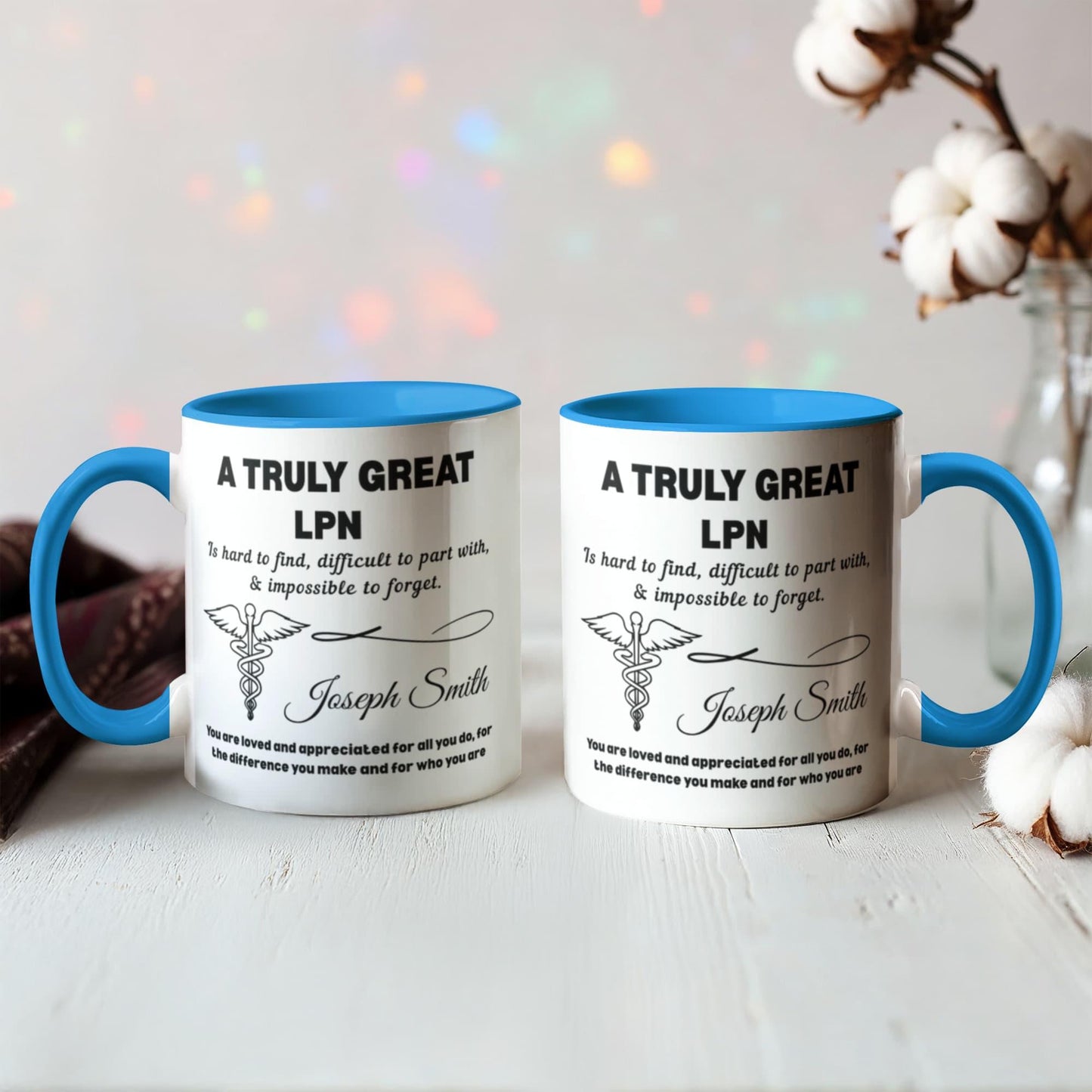 Personalized LPN Mug – LPN Graduation or Appreciation Gift – view 8