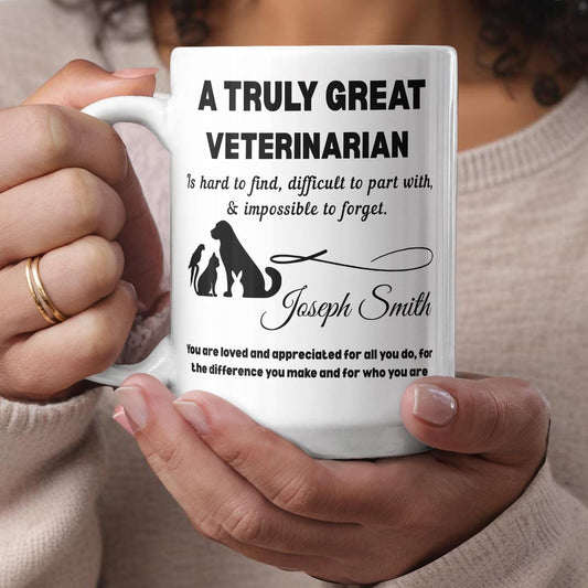 Veterinarian Personalized Mug – Gift for Animal Doctor