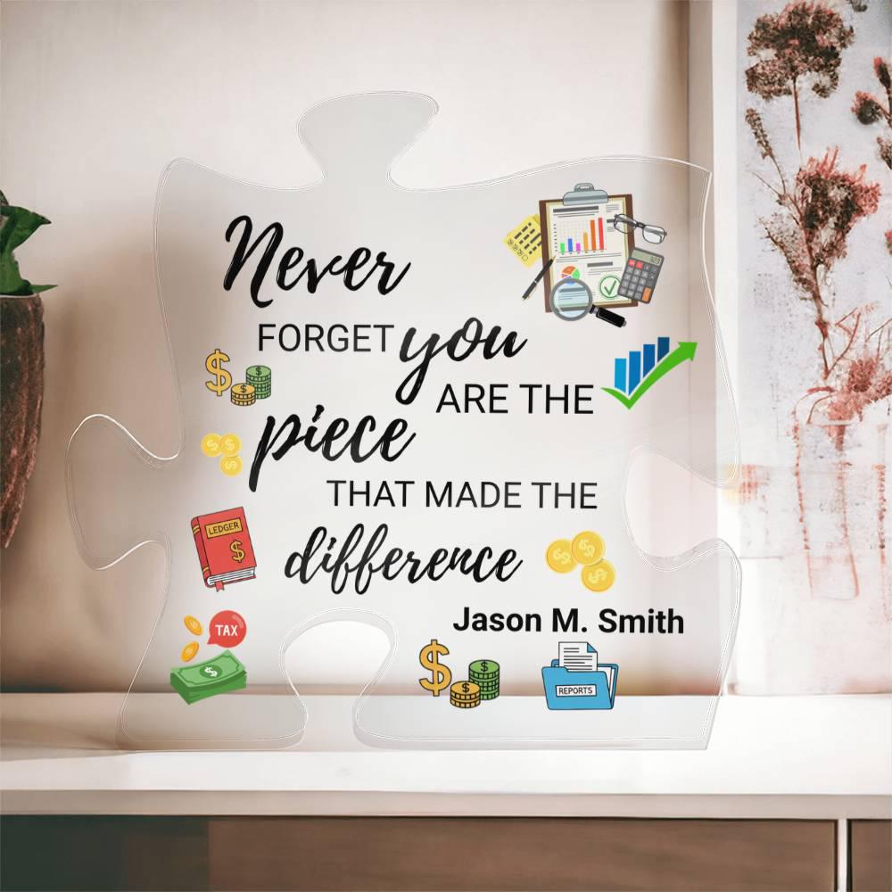 Accountant Retirement Personalized Gift – Christmas Gift – view 4