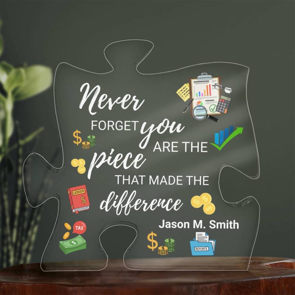 Accountant Retirement Personalized Gift – Christmas Gift – view 3