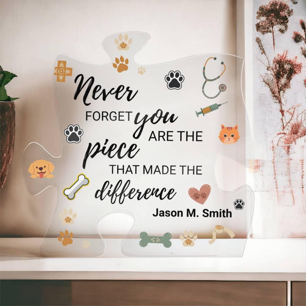 Personalized Vet Retirement Gift – Appreciation for Veterinarian – view 4