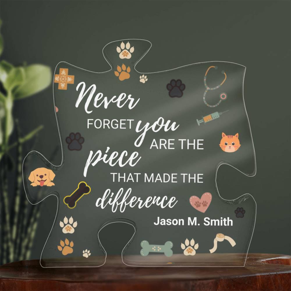 Personalized Vet Retirement Gift – Appreciation for Veterinarian – view 3