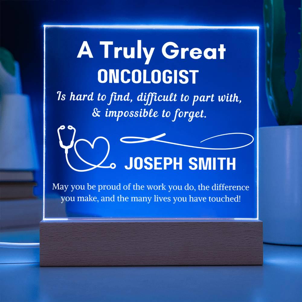 Personalized Oncologist Gift – Appreciation for Cancer Doctor – view 5