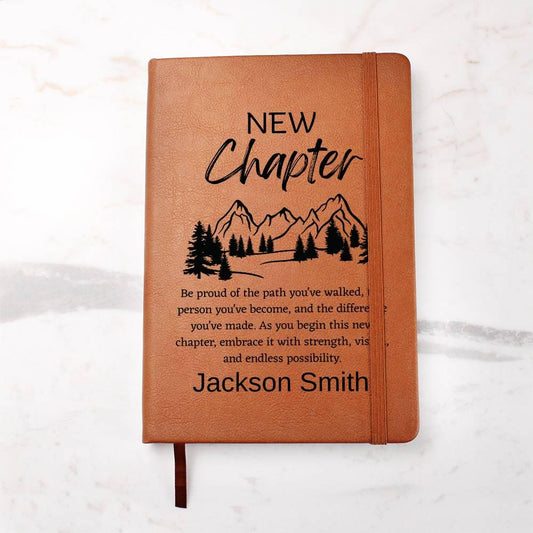 New Chapter Personalized Journal – Retirement Gift – view 2