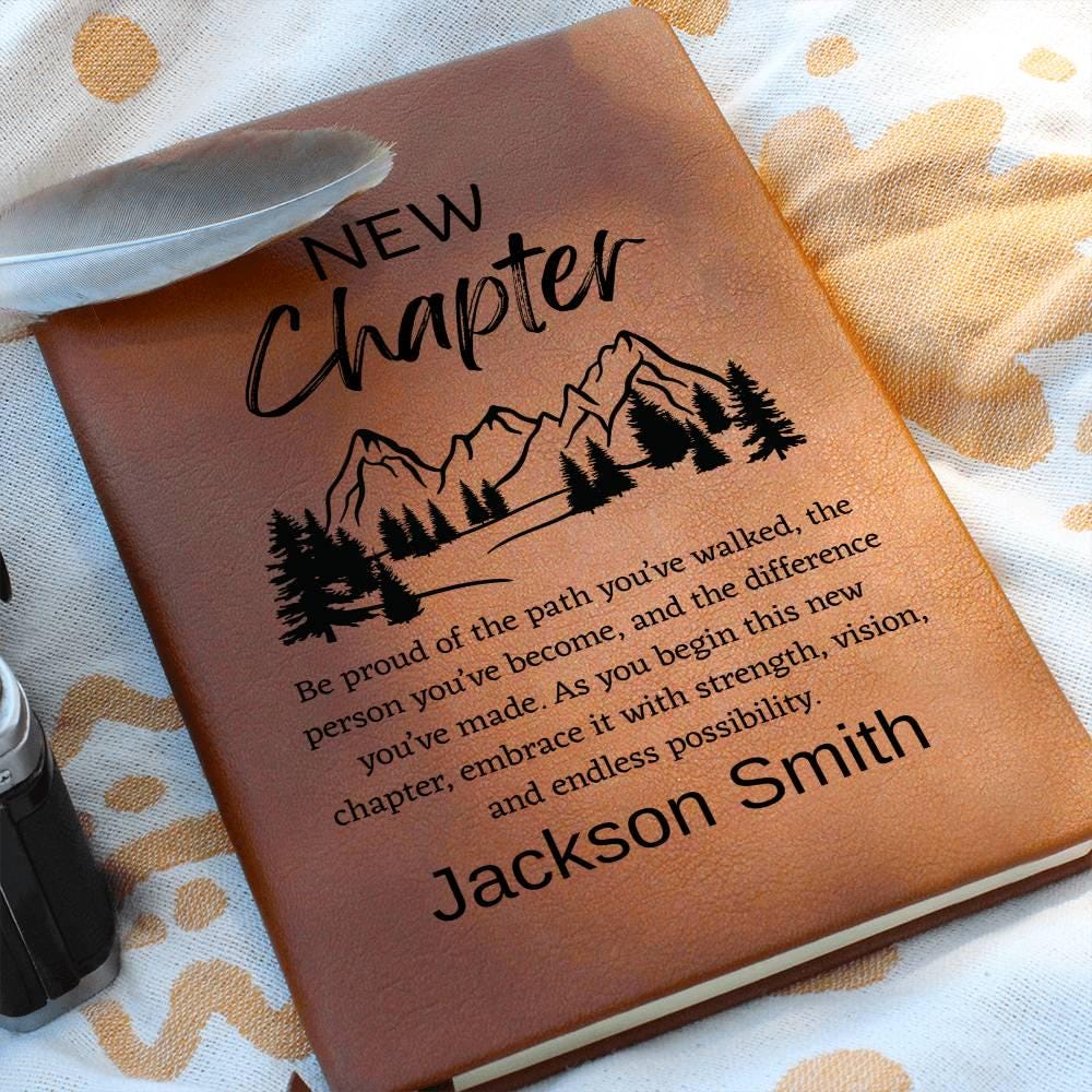 New Chapter Personalized Journal – Retirement Gift – view 7