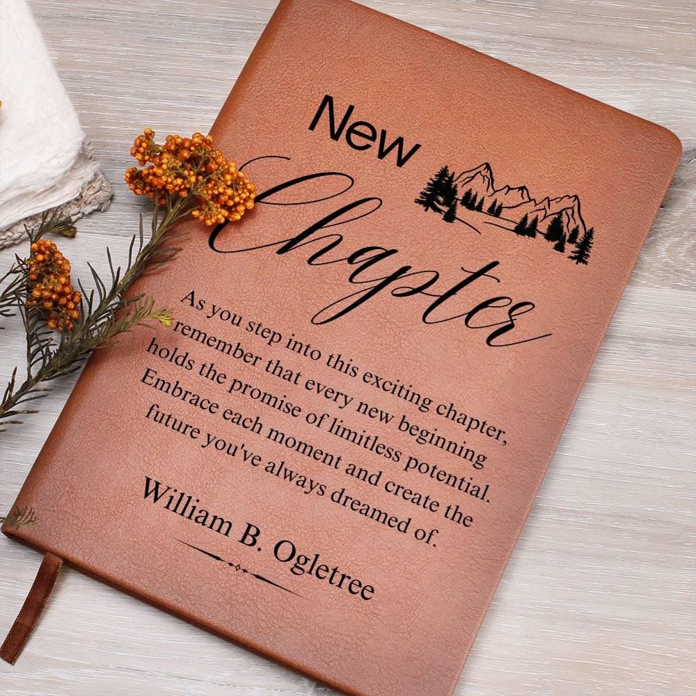 Personalized New Chapter Journal – Retirement Gift