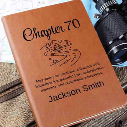 70th Birthday Gift Personalized Journal – Friend 70 Years Old Gift – view 2