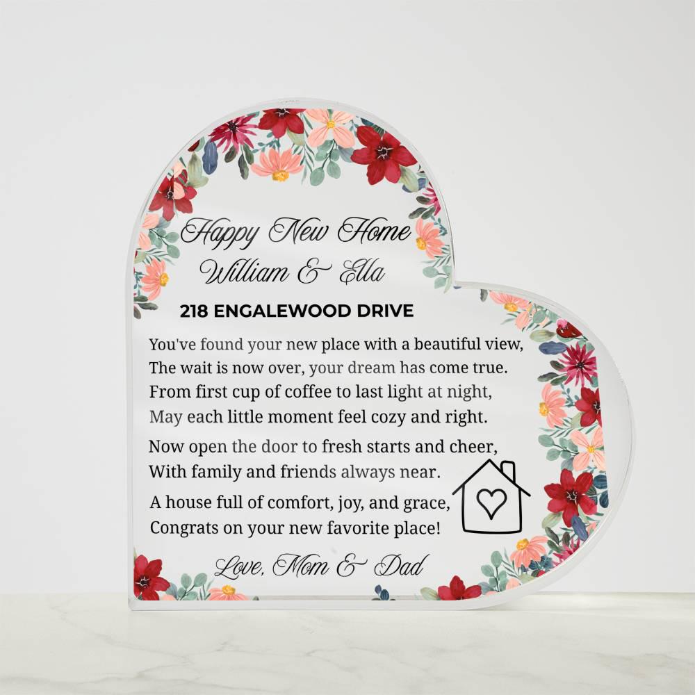 Personalized New Home Gift – Gift for New Homeowners Plaque – view 5