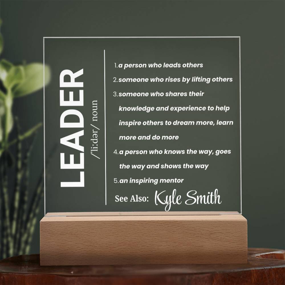 Personalized Leadership Gift – Boss Appreciation Gift – view 10