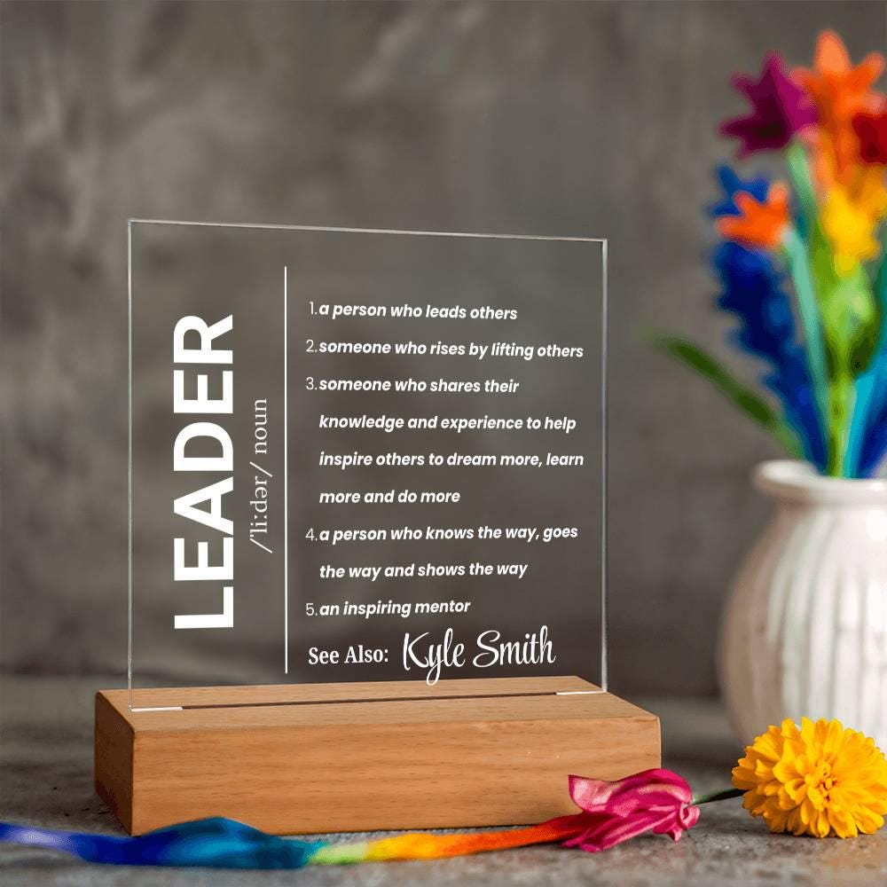 Personalized Leadership Gift – Boss Appreciation Gift – view 9