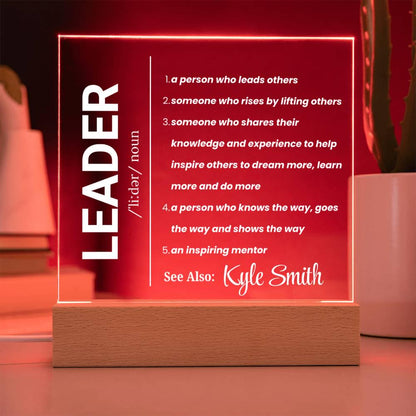 Personalized Leadership Gift – Boss Appreciation Gift – view 4