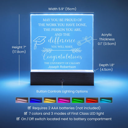 Personalized Graduation Gift – High School Grad Gift – view 6