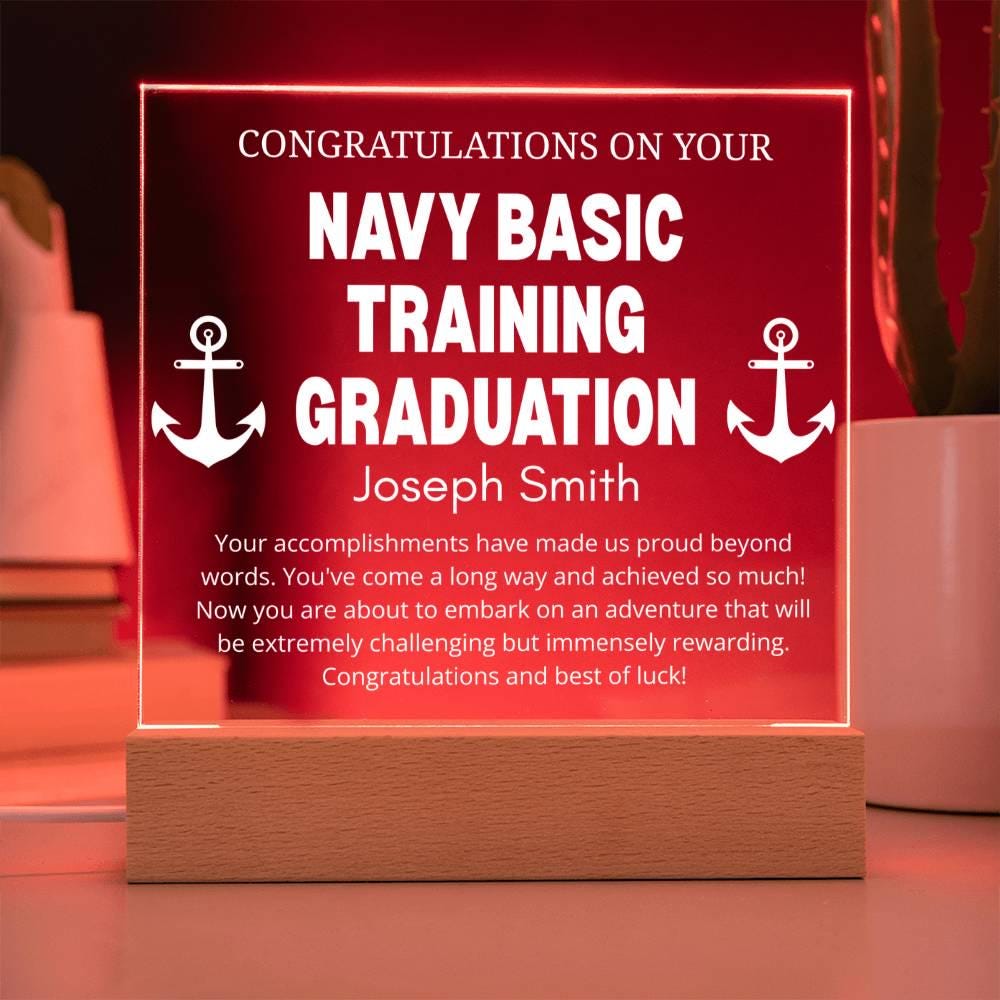 Navy Basic Training Graduation Gift – Navy Boot Camp Graduation – view 3