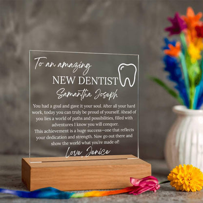 Personalized New Dentist Gift – Dental Hygienist Grad Gift – view 9