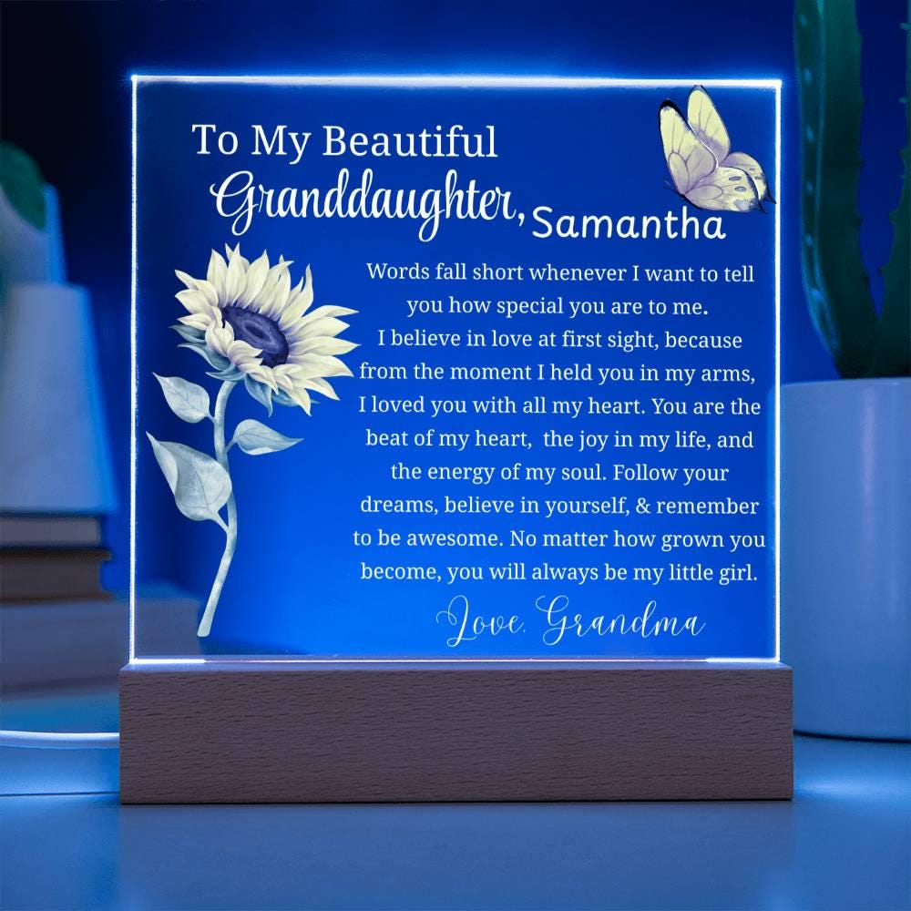 Personalized Granddaughter Gift – Christmas Gift from Grandma – view 5
