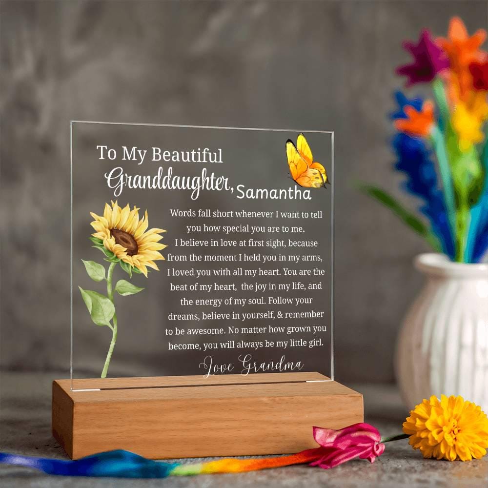 Personalized Granddaughter Gift – Christmas Gift from Grandma – view 4