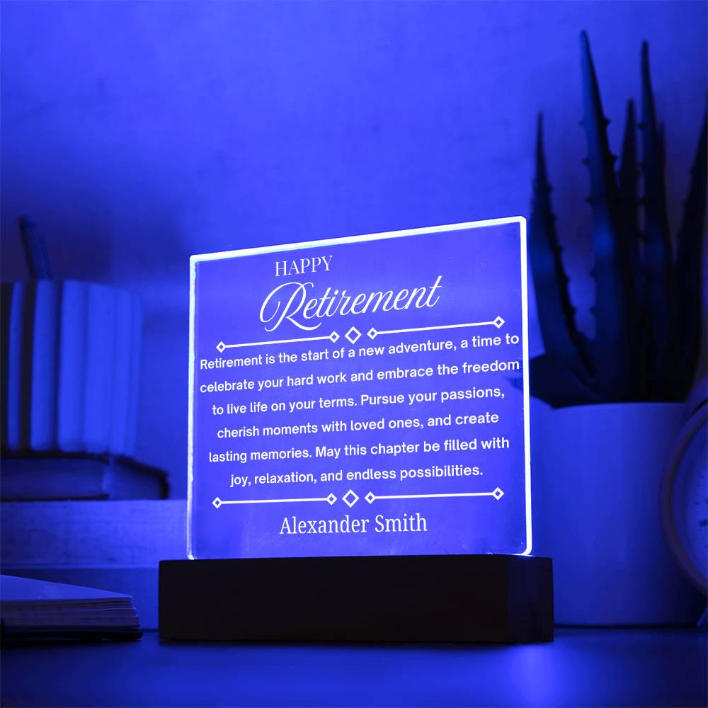 Personalized Retirement Gift – Gift for Retiring Men – view 4