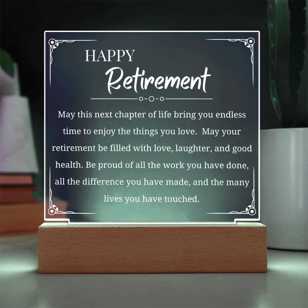 Personalized Retirement Gift – Gift for Retiring Men