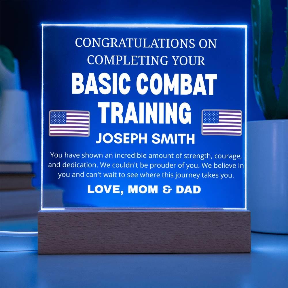 Army Basic Training Graduation Gift Personalized Military Graduation – view 4