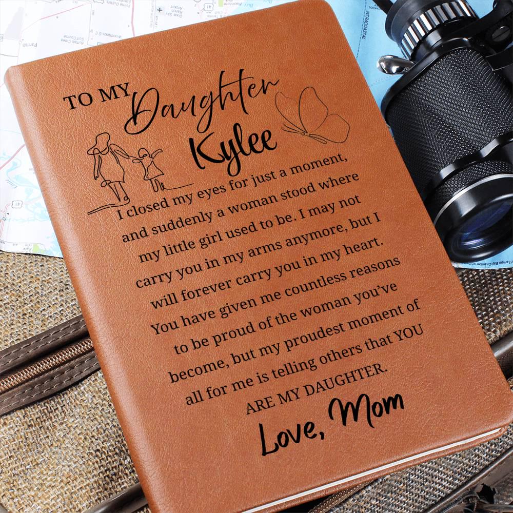 To My Daughter Personalized Journal – Daughter Gift from Mom – view 4