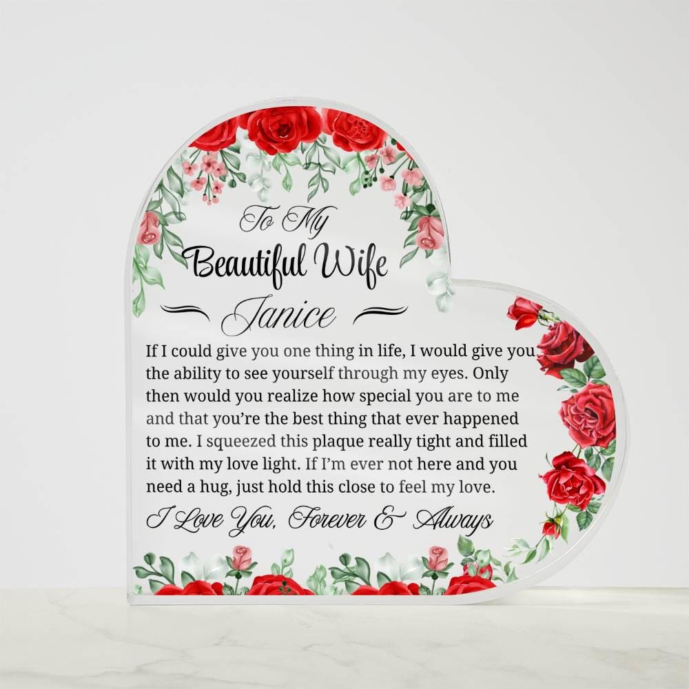 Personalized Gift for Wife – Romantic Anniversary Gift for Her – view 5