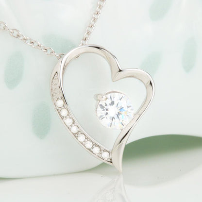 Personalized Daughter Keepsake Acrylic with Necklace – view 3