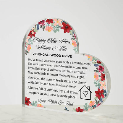 Personalized New Home Gift – Gift for New Homeowners Plaque – view 4