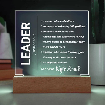 Personalized Leadership Gift – Boss Appreciation Gift