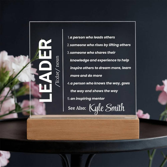 Personalized Leadership Gift – Boss Appreciation Gift – view 2