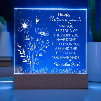 Personalized Women’s Retirement Gift – Happy Retirement Gift for Her – view 4