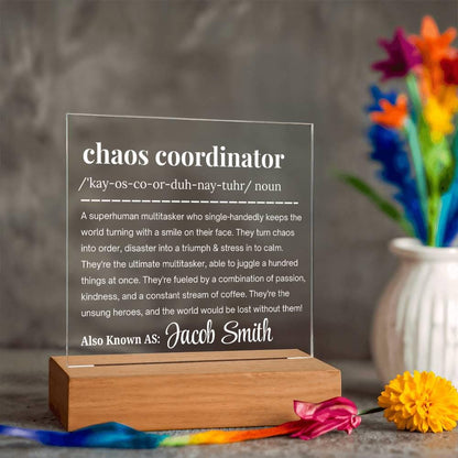 Personalized Chaos Coordinator Gift – Funny Manager Gift – view 10