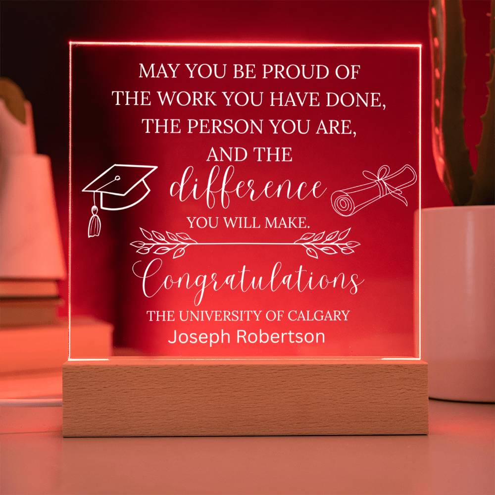 Personalized Graduation Gift – High School Grad Gift – view 9